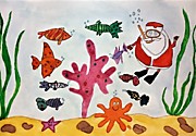 "Новый год в подводном царстве", Настя Шарова, 7 лет