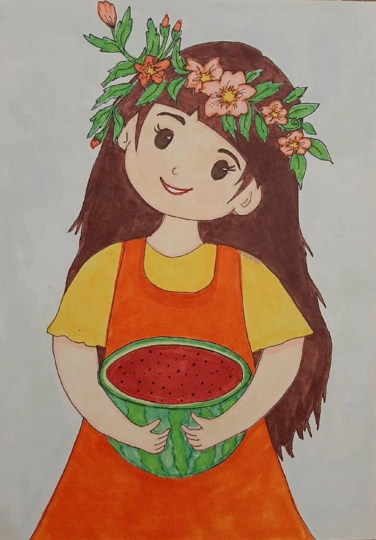 Читательница детской библиотеки № 27 Помалюк Есения, 10 лет, г. Саратов