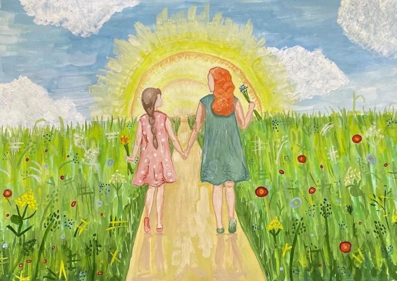 2 МЕСТО. Прохорова Ксения 10 лет, "Летний день", г. Балабаново. МОУДО «Балабановская ДШИ» преп. Жукова Татьяна Валентиновна