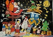 "Ждём Деда Мороза и эльфов", Виктор Царенко, 7 лет