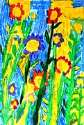 "Летняя поляна". Виктория Волошина , 7 лет. Кемеровская область, г.Полысаево.