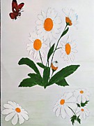 "Ромашки". Максим Чернобров, 7 лет. Белгородская область, Краснояружский район, село Илёк-Пеньковка.