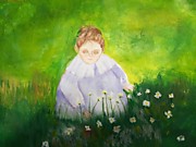"Ромашки на лугу". Милюкова Варвара, 13 лет. Республика Беларусь, г.Могилёв