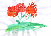 "Астры". Бедских Арина, 7 лет. ЯНАО, г. Новый Уренгой