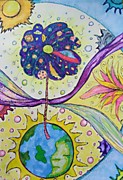 "Цветок космоса". Кротова Софья, 9 лет. г. Балабаново