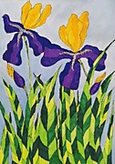 "Ирисы". Иванова Таисия, 10 лет, г.Самара