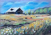 "Июль (ромашковое поле)". Линёва Александра, 13 лет. Нижний Новгород.