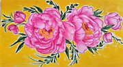 "Пионы". Галюра Степан, 12 лет. г.Славгород.