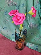 "Розы в вазе". Соляная Мария, 14 лет. Калачеевский район Воронежской области