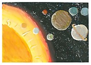 СТАРШАЯ возрастная категория. Номинация «Бескрайная вселенная». Свищёва Людмила. г.Усть-Лабинск. МБОУ гимназия № 5. Педагог Добрынина Т.Н. "Планеты солнечной системы"