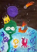 СТАРШАЯ возрастная категория. Номинация: «Бескрайняя Вселенная». Мудрова Дарья. пгт.Чупа, КарелияМБУДО «Лоухский РЦТ». Педагог: Трошкина И.В. «Крушение космического корабля»