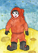 Младшая возрастная категория. Номинация: «Бескрайняя Вселенная». Саидов Кишвар. Тверская область, МОУ«Дороховская СОШ» Педагог: Ливенцова Л. А. Название рисунка: Покоритель космоса